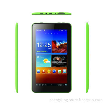 7-inch Capacitive Touch Screen 1,024 x 600P Google's Android Tablet PCs, Dual-core, Dual-camera
